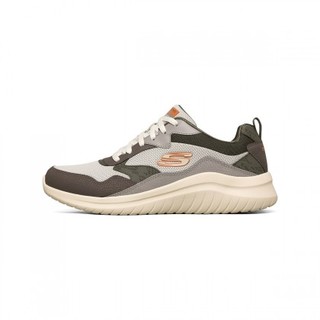 SKECHERS 斯凯奇 Ultra Flex 2.0 男子跑鞋 232207/TPOR 灰褐色/橘色 39