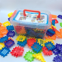 imybao 麦宝创玩 儿童DIY拼插积木 100片收纳盒装-款式随机