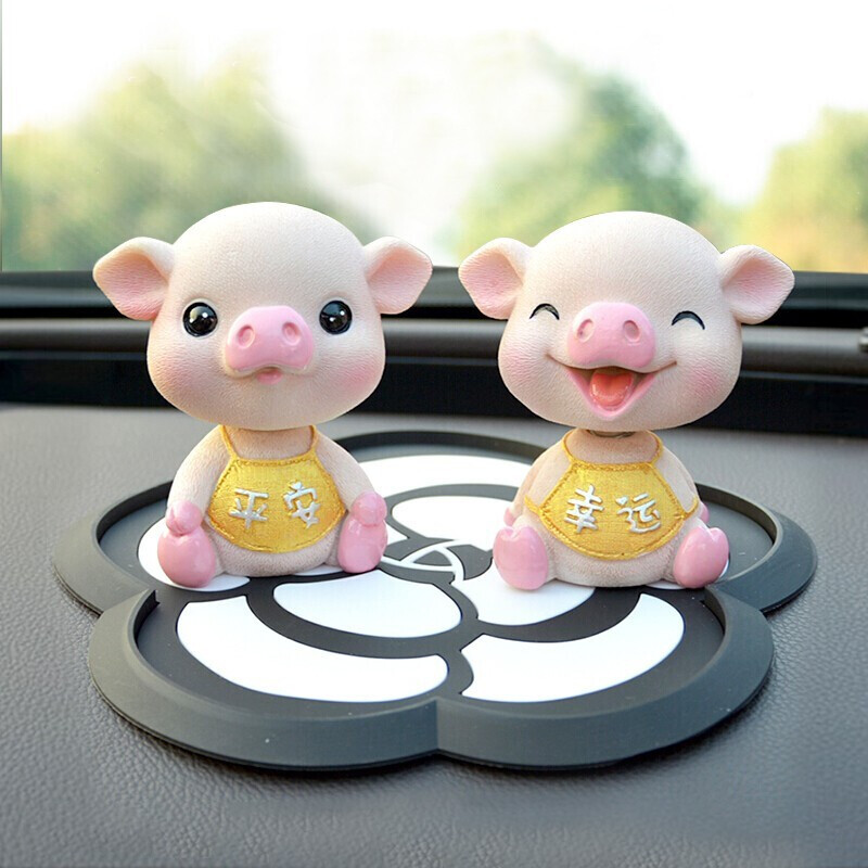 猪猪摆件萌翻了少女心