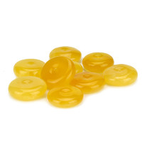 HENGFULONG 恒福隆 3066 圆形琥珀吊坠 4.58g