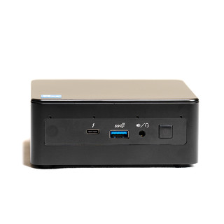 intel 英特尔 猎豹峡谷 NUC11PAHi3 十一代酷睿版 家用台式机 黑色 (酷睿i3-1115G4、核芯显卡、风冷)