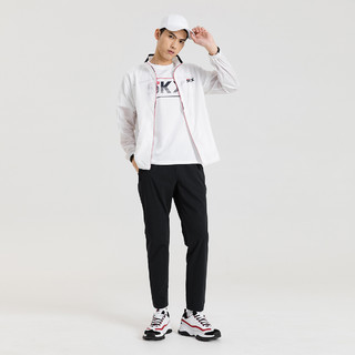 SKECHERS 斯凯奇 男子运动夹克 L220M039/0019 亮白色 L