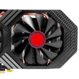 XFX 讯景 RX 580 黑狼版 显卡 8GB 黑色