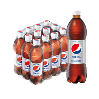 pepsi 百事 可乐 Pepsi 轻怡 无糖零卡汽水 碳酸饮料 500ml*12瓶 年货 百事出品