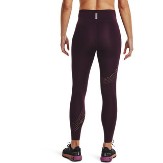 UNDER ARMOUR 安德玛 Speedpocket 女子紧身裤 1361382-501 紫色 XS