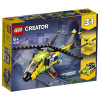 LEGO 乐高 Creator3合1创意百变系列 31092 直升机探险