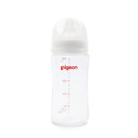 京东百亿补贴：Pigeon 贝亲 自然实感第3代PRO系列 宝宝玻璃奶瓶 240ml M 3月+