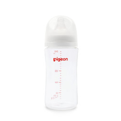 Pigeon 貝親 自然實感第3代PRO系列 AA187 玻璃奶瓶 160ml M 3月+