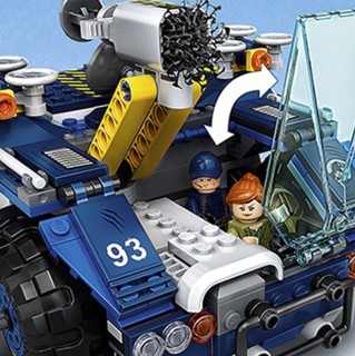 LEGO 乐高 Jurassic World侏罗纪世界系列 75940 似鸡龙和无齿翼龙脱逃记