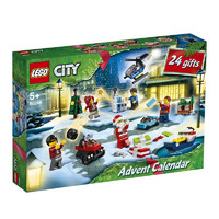 LEGO 乐高 City城市系列 60268 圣诞倒数日历