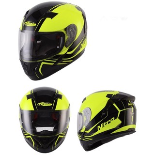 NITRO Snowboards ROGUE系列 N2400 摩托车头盔 全盔 黑黄色