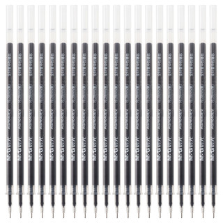 M&G 晨光 4275 中性笔替芯 黑色 0.28mm 20支装