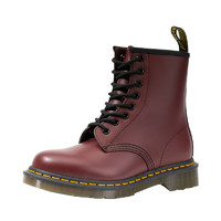 Dr.Martens Dr.martens马汀博士樱桃红色光面皮8孔男女英伦马丁靴11822600 樱桃红 3(欧码36)