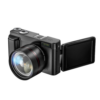 松典 数码照相机ccd相机入门级学生高清摄录一体 DC101L 标配+广角镜 32G 内存