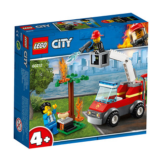 LEGO 乐高 City城市系列 60212 烧烤失火救援