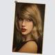 贴贴福 泰勒斯威夫特 Taylor Swift 歌星怀旧复古贴画墙面装饰海报装饰画芯卧室 NB748 50*30