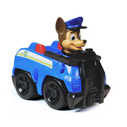 Paw Patrol 汪汪队立大功 汪队立大功（PAW PATROL）巡逻队儿童男女孩新年礼物玩具车救援赛车系列-警车+阿奇