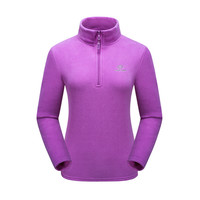 TECTOP 探拓 女子抓绒衣 WZRY034 紫色 XL