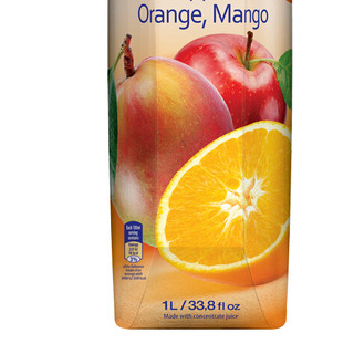 CYPRINA 塞浦丽娜 混合芒果汁 1L*4盒