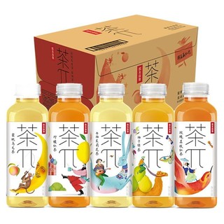 NONGFU SPRING 农夫山泉 茶π 果味茶饮料组合装 混合口味 500ml*15瓶