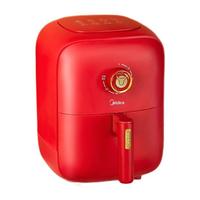 Midea 美的 MF-KZE3001 空气炸锅 红色