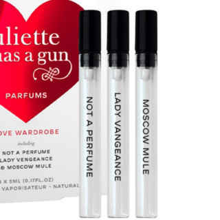 Juliette has a gun 佩枪朱丽叶 浓香水礼盒装 (我不是香水女士EDP5ml+复仇女神女士EDP5ml+一姐中性EDP5ml)