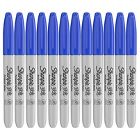 Sharpie 锐意 单头马克笔 蓝色 12支装