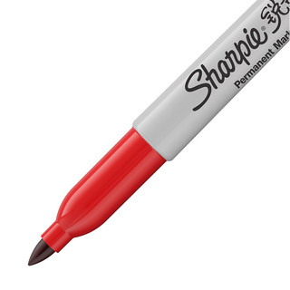 Sharpie 锐意 单头马克笔 红色 12支装