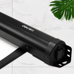 deli得力120英寸169白玻纤遥控电动投影幕布适配坚果极米当贝投影仪