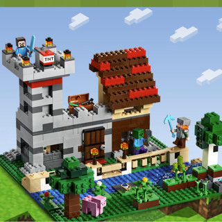 LEGO 乐高 Minecraft我的世界系列 21161 建造箱子 3.0