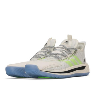 adidas 阿迪达斯 Pro Boost Gca Low 男子篮球鞋 FX9240 白/荧光绿 43