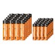  Doublepow 倍量 电池5号20节+7号电池20粒 碳性干电池　