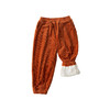 舍予良仓 K21404136 儿童保暖休闲裤 脏橘色 90cm