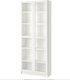 IKEA 宜家 BILLY毕利OXBERG奥克伯落地书架置物柜书柜带门现代简约