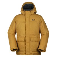 Jack Wolfskin 狼爪 EVERYDAY OUTDOOR系列 男子户外羽绒服 5218311-5205 琥珀金 M