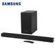  SAMSUNG 三星 HW-T450/XZ 音响 音箱 无线蓝牙回音壁 Soundbar 家庭影院 电视音响 低音炮 2.1声道 黑色　