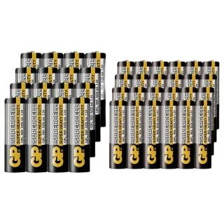 gp 超霸 5号碳性电池 1.5v 28粒装 7号碳性电池 1.5v 12粒装