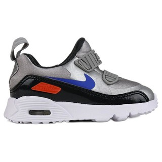 NIKE 耐克 AIR MAX TINY 90 (TD) 儿童休闲运动鞋 881924-017 灰蓝 22码