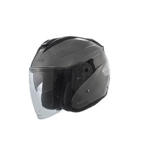 PLUS会员：MARUSHIN 马鲁申 L11 摩托车头盔 半盔 水泥灰 XXL码