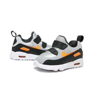 NIKE 耐克 AIR MAX TINY 90 (TD) 儿童休闲运动鞋 881924-009 灰橙 26码