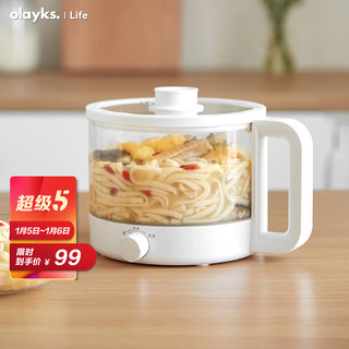 olayks 欧莱克 多功能火锅1.8L