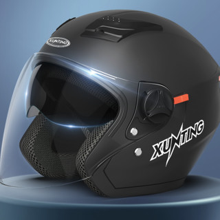 迅霆 TK-001 摩托车头盔 半盔 四季款