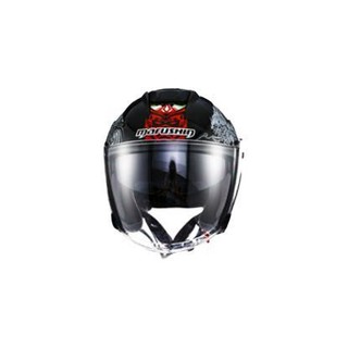 MARUSHIN 马鲁申 L11 摩托车头盔 半盔 新款黑气 XXXL码