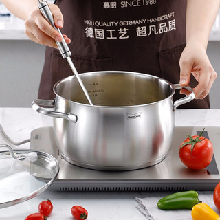 Momscook 慕厨 TL2213XRG 汤锅(22cm、4L、304不锈钢)