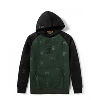 Timberland 添柏岚 男子运动卫衣 A23Z3-CD9 黑色/绿色 XXL