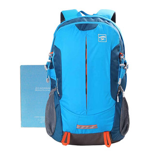 TOREAD 探路者 TREKKING系列 中性双肩包 ZEBF80609 湖蓝/铁矿蓝 30L