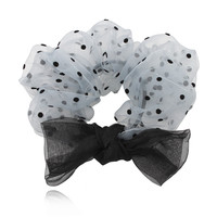 she’s colour SC10472 波点蝴蝶结大肠发圈