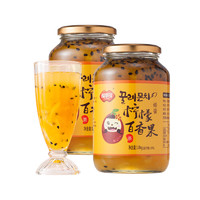 FUSIDO 福事多 蜂蜜柠檬百香果 1kg*2罐