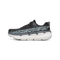 SKECHERS 斯凯奇 Max Cushioning Premier 女子跑鞋 17692/BKAQ 黑色/浅绿色 36