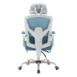 恒林 HLC-3509 人体工学电脑椅 灰色+蓝色